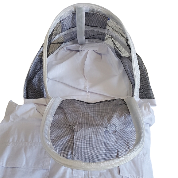 NEW Beekeepers Cotton Coverall With Detachable Veil Hood Size XXL - Picture 14 of 16